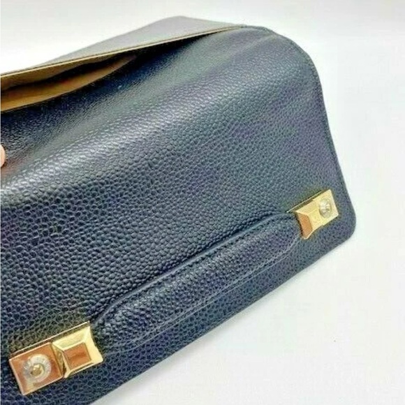 Henri Bendel Black and Grey Carlisle Clutch - Picture 6 of 9